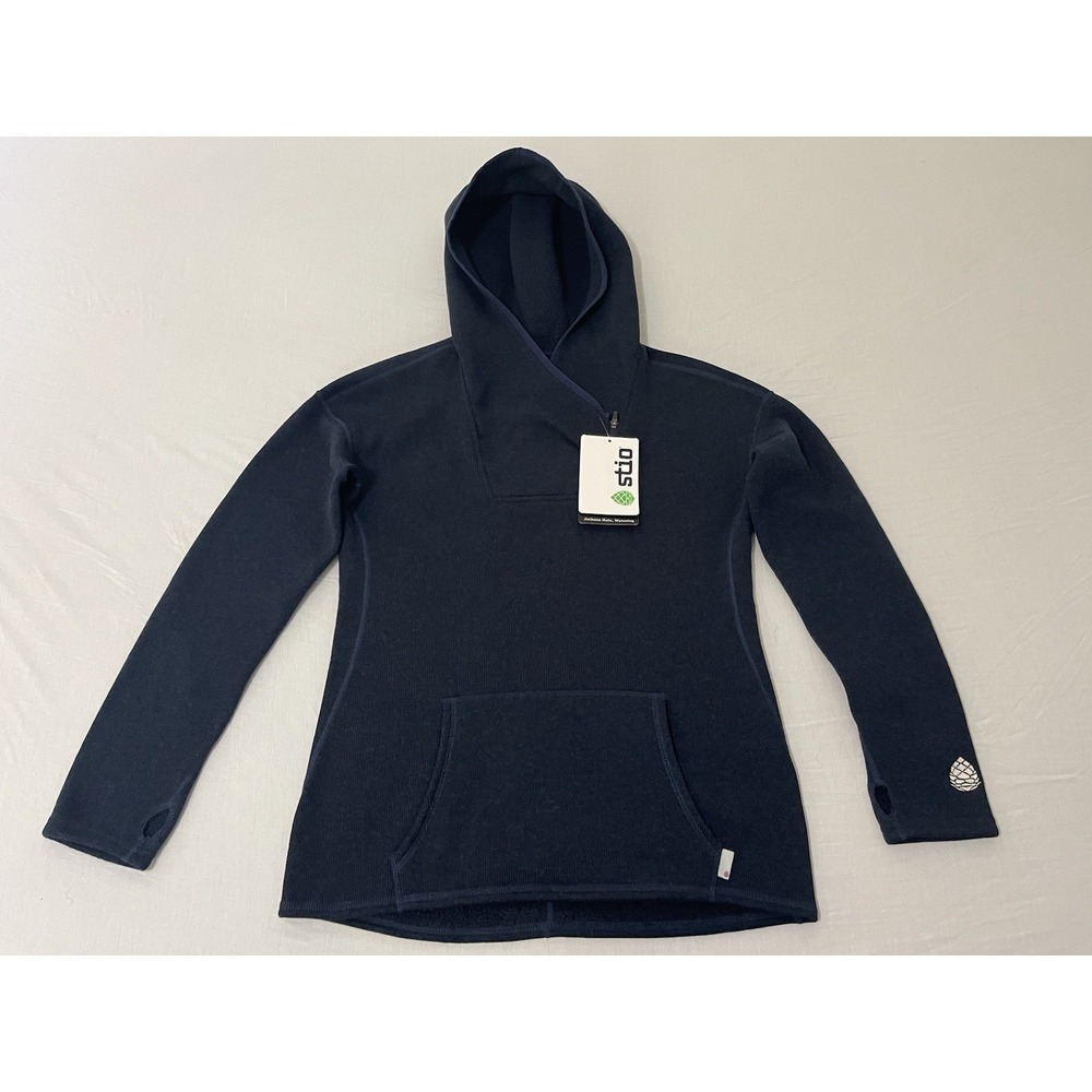 NWT STIO Women's Sweetwater Fleece Hoodie Mountain Shadow Size Medium